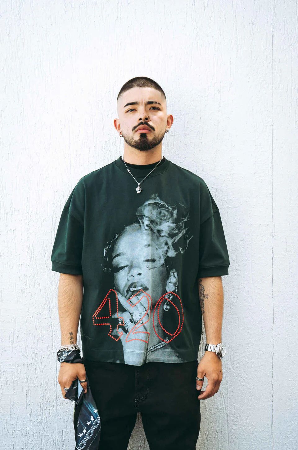 cw420 t shirt verde
