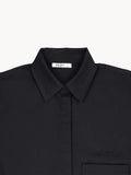 CELEIT CROP SHIRT BLACK