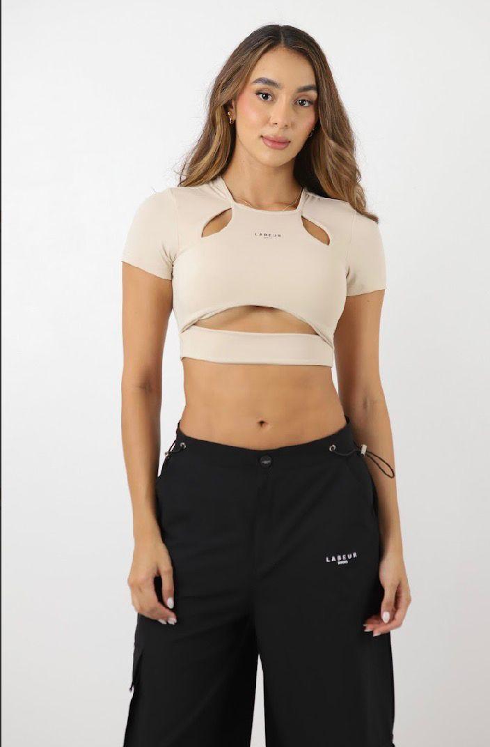 TOP ONDA BEIGE LABEUR