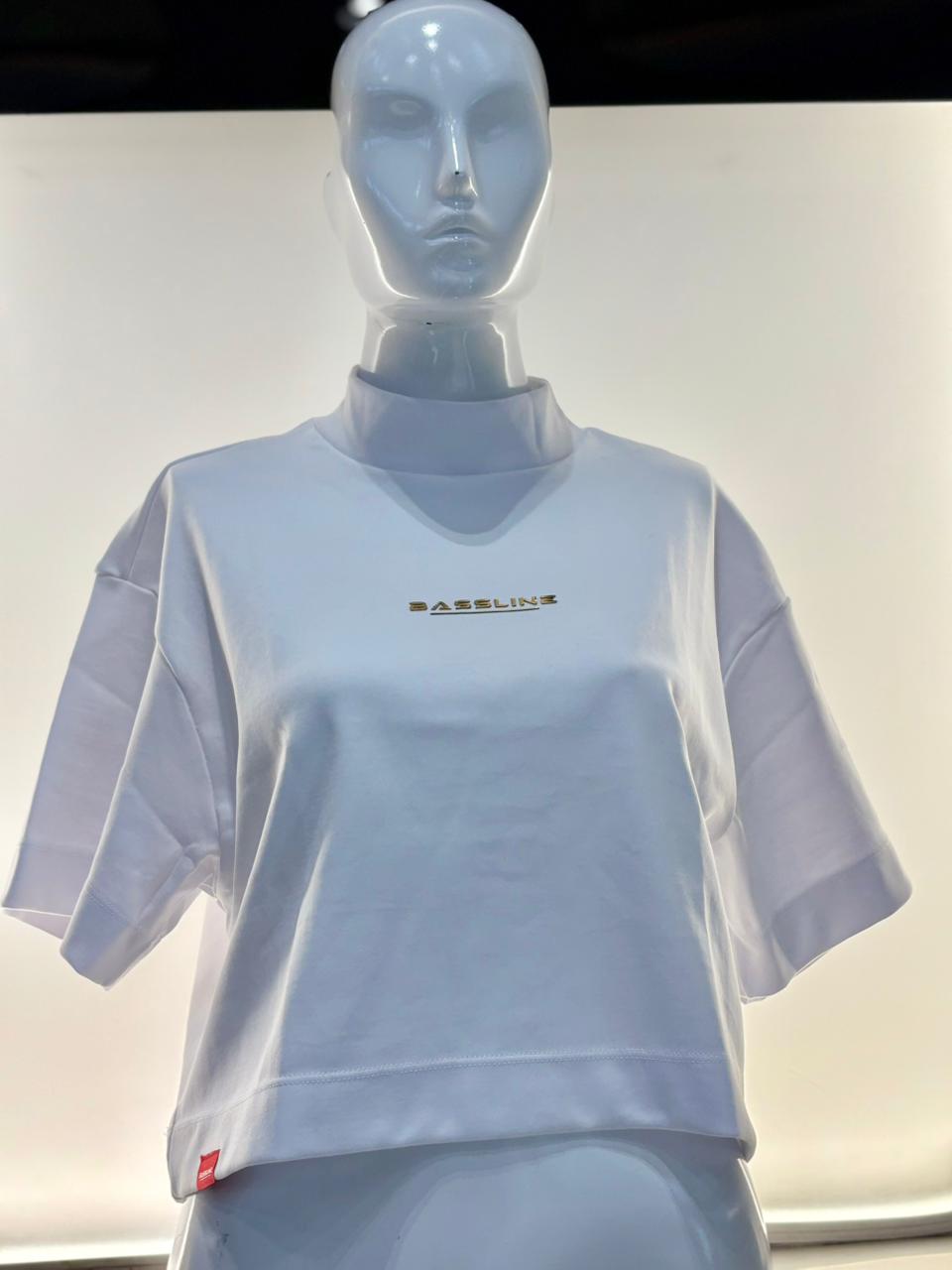 CROP TOP WHITE BASSLINE