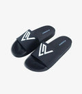 chanclas negras hombre