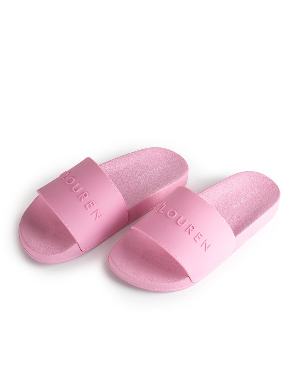 CHANCLAS LOUREN ROSADAS
