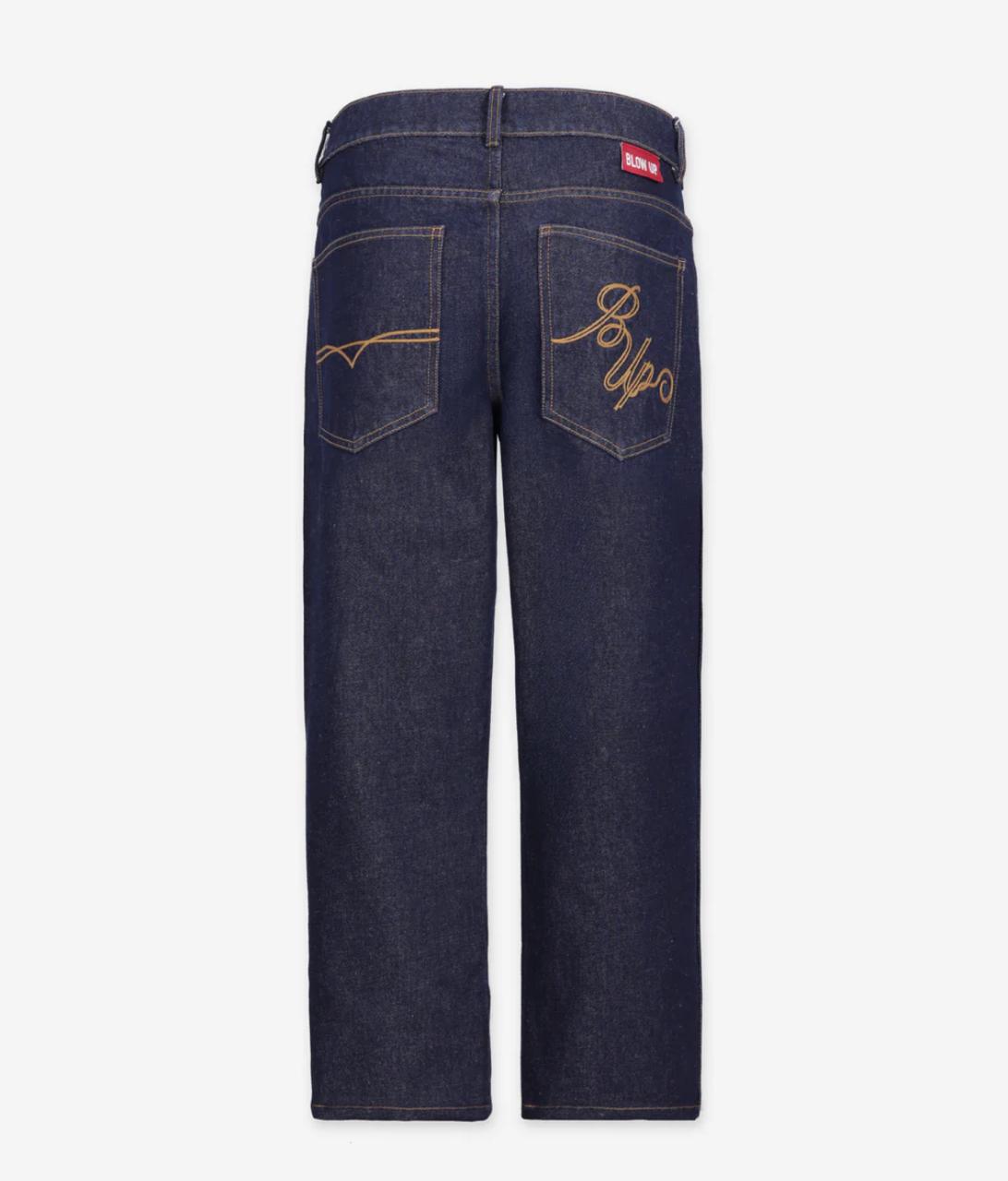 WESTERN JEANS BLUE BLOW UP
