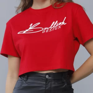 Magnum Crop Top Red