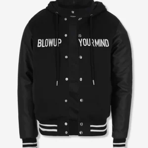 Black Varsity Jacket