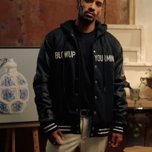 Black Varsity Jacket
