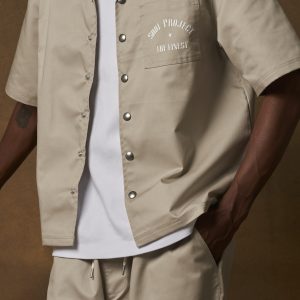 Louis 09 Knit Shirt Beige