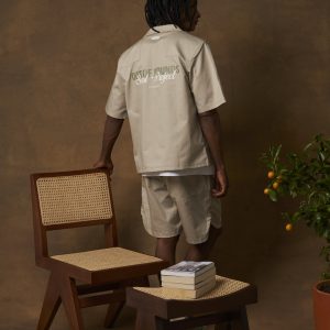 Louis 09 Knit Shirt Beige